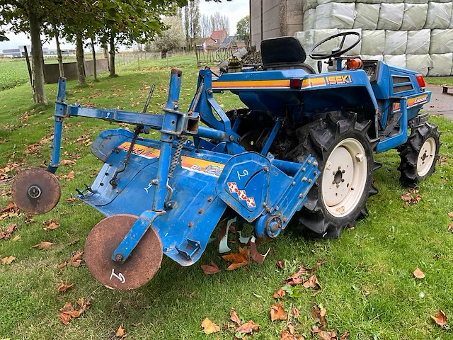 Iseki landhope tu150 minitractor met grondfrees - afbeelding 17 van  21