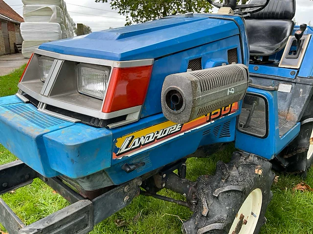 Iseki landhope tu150 minitractor met grondfrees - afbeelding 21 van  21