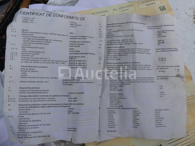 Iseki minitractor tg5390fhc - afbeelding 7 van  24