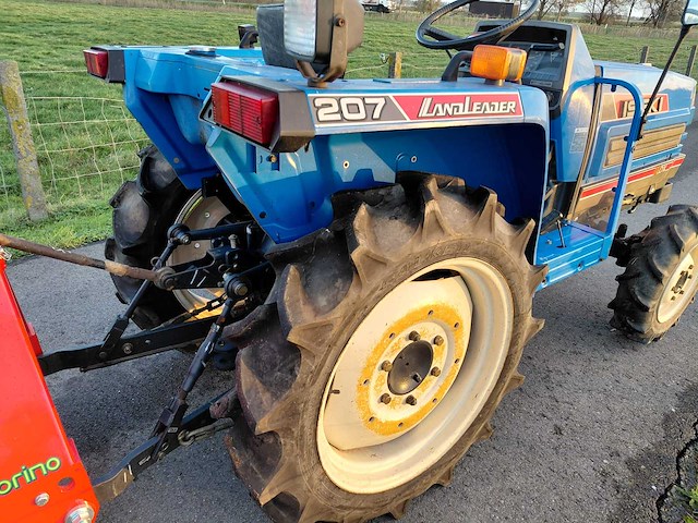 Iseki ta207 minitractor - afbeelding 20 van  23