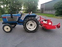 Iseki tl2500 minitractor met maaier - afbeelding 1 van  19