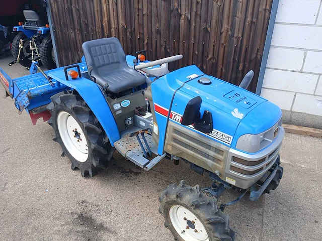 Iseki tm15 minitractor 4wd met frees - afbeelding 7 van  9