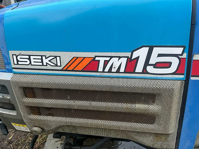 Iseki tm15 minitractor - afbeelding 10 van  24
