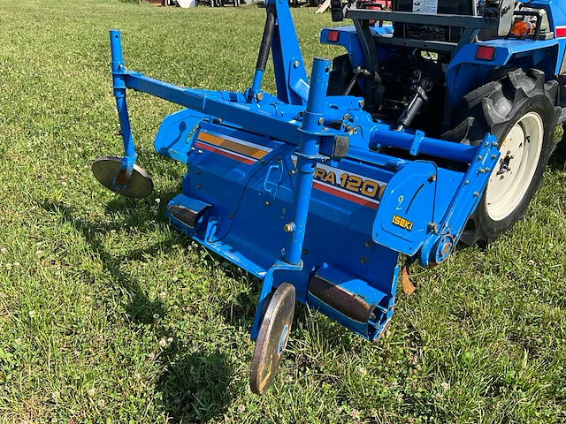 Iseki tm15 vierwielaangedreven minitractor met grondfrees - afbeelding 13 van  23