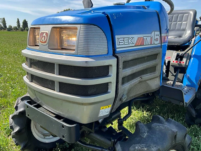 Iseki tm15 vierwielaangedreven minitractor met grondfrees - afbeelding 23 van  23