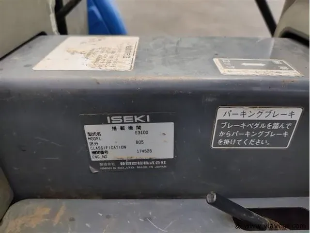 Iseki tm17 4x4 - afbeelding 17 van  17