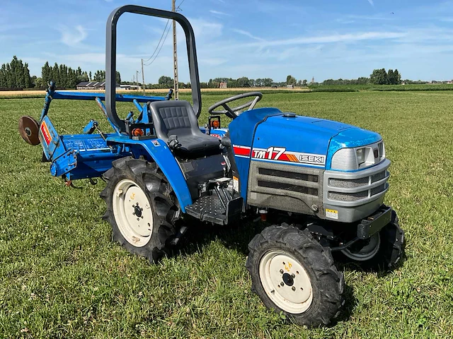 Iseki tm17 vierwielaangedreven minitractor met grondfrees - afbeelding 17 van  23