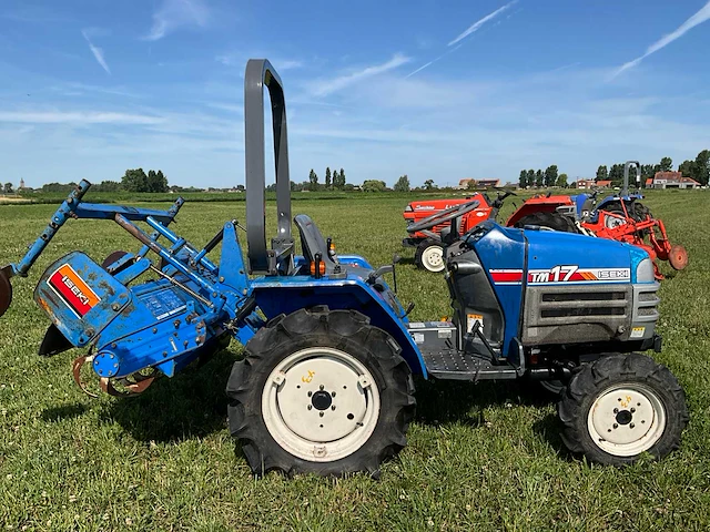 Iseki tm17 vierwielaangedreven minitractor met grondfrees - afbeelding 18 van  23