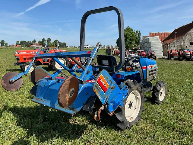 Iseki tm17 vierwielaangedreven minitractor met grondfrees - afbeelding 19 van  23