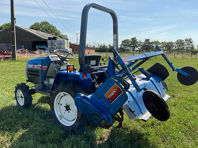 Iseki tm17 vierwielaangedreven minitractor met grondfrees - afbeelding 21 van  23
