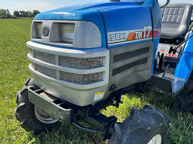 Iseki tm17 vierwielaangedreven minitractor met grondfrees - afbeelding 23 van  23