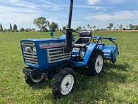 Iseki tu1400 minitractor met grondfrees - afbeelding 1 van  23