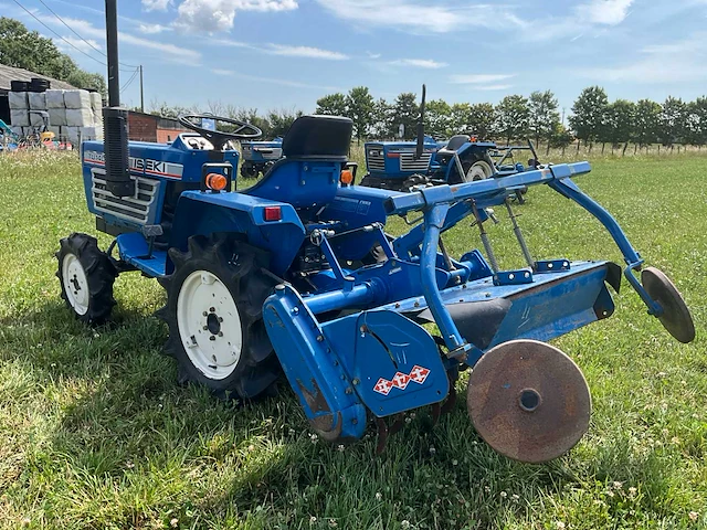 Iseki tu1400 minitractor met grondfrees - afbeelding 21 van  23