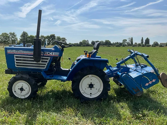 Iseki tu1400 minitractor met grondfrees - afbeelding 22 van  23