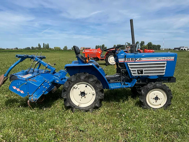Iseki tu1400 minitractor met grondfrees - afbeelding 18 van  23