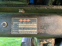 Iseki tu1700 vierwielaangedreven minitractor - afbeelding 10 van  18