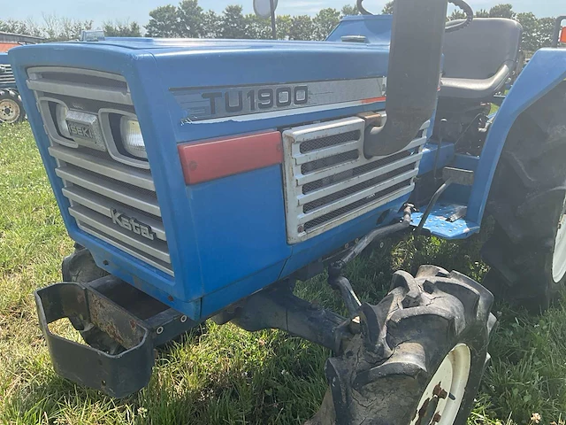 Iseki tu1900 vierwielaangedreven minitractor met grondfrees - afbeelding 23 van  23