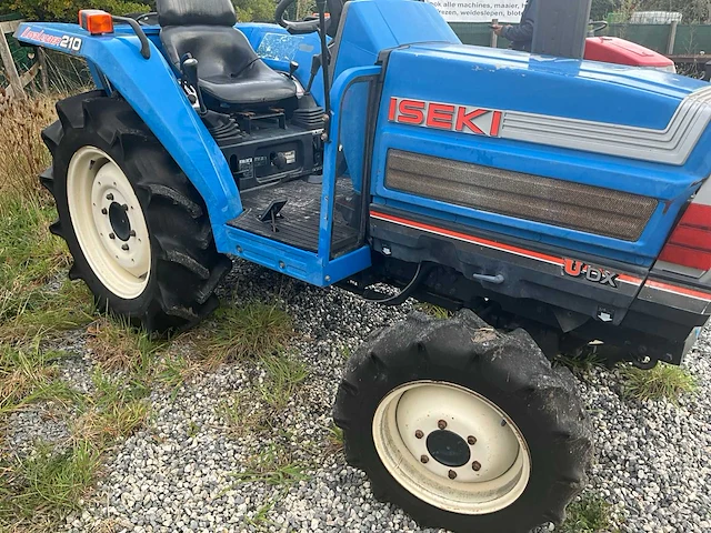Iseki udx20 minitractor - afbeelding 7 van  18