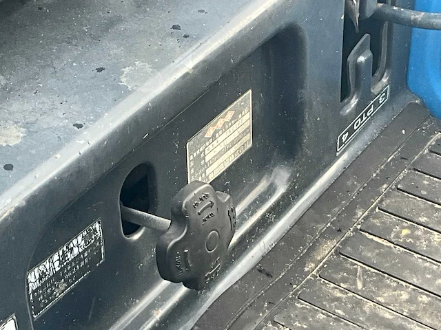 Iseki udx20 minitractor - afbeelding 9 van  18