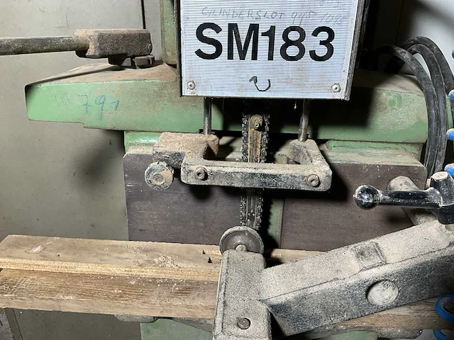 Italcava sm183 kettingfreesmachine - afbeelding 3 van  16
