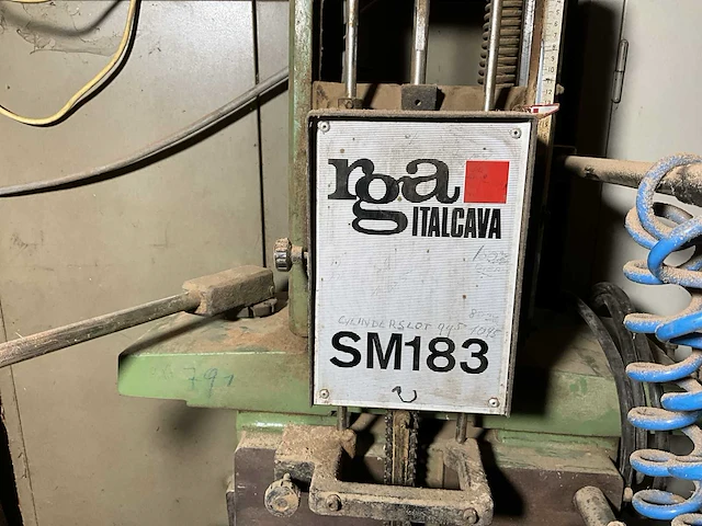Italcava sm183 kettingfreesmachine - afbeelding 4 van  16