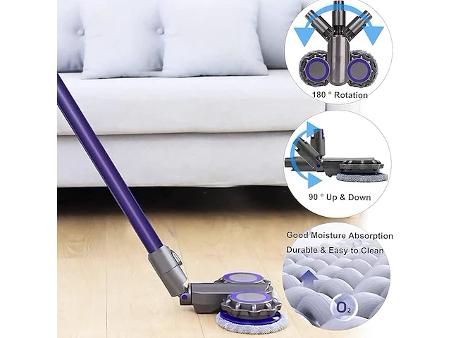 Italdos gemotoriseerde wasborstel - afbeelding 2 van  5