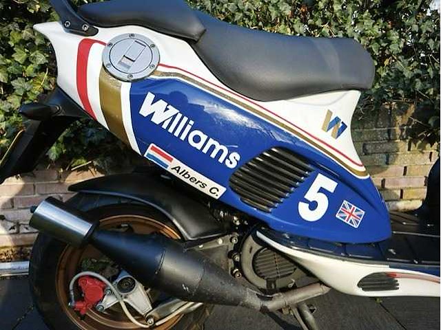 Italjet - formula 50 f1 - williams - scooter - afbeelding 18 van  19