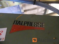 Italpresse 3-positie pneumatische paneellijmcarrousel - afbeelding 3 van  11