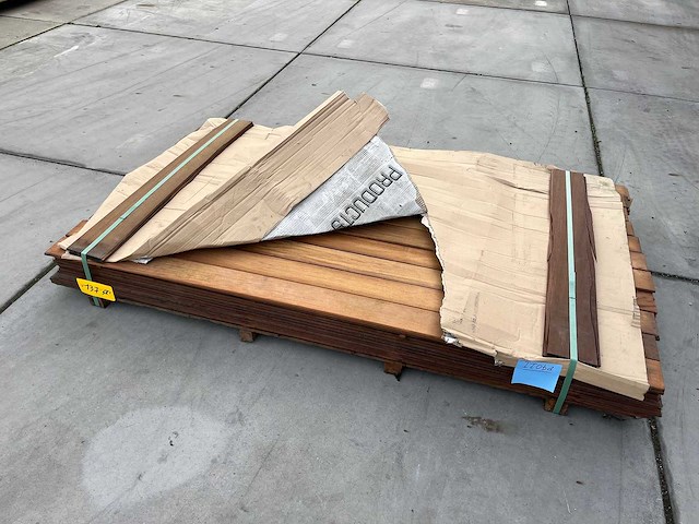 Itauba - itauba scherm planken geschaafd - afbeelding 1 van  5