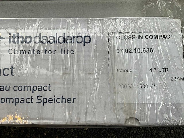 Itho daalderop close-in compact keukenboiler - afbeelding 2 van  2