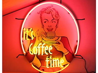 It's coffeetime neon verlichting - afbeelding 1 van  2