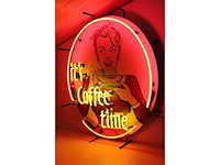 It's coffeetime neon verlichting - afbeelding 2 van  2