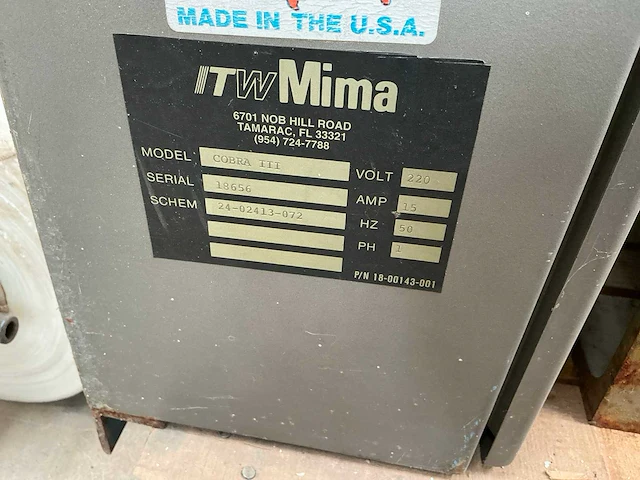Itw mima cobra3 palletfoliewikkelaar - afbeelding 8 van  9