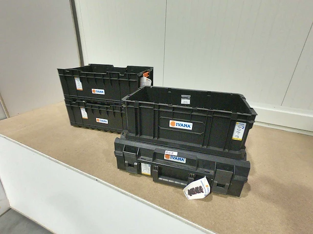 Ivana - koffersysteem 1 box plus - gereedschapskoffer (4x) - afbeelding 1 van  7