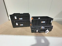 Ivana - koffersysteem 1 box plus - gereedschapskoffer (4x) - afbeelding 2 van  7