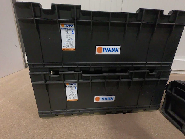 Ivana - koffersysteem 1 box plus - gereedschapskoffer (4x) - afbeelding 3 van  7