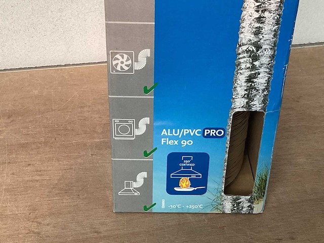 Ivc air luchtslang aluminium 3 meter (30x) - afbeelding 3 van  5
