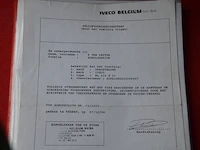 Iveco al25 ladderwagen, 30 meter, bouwjaar: 11/12/1998, ch.nr. zcfa1gh002252607 met boorddocumenten en sleutel - afbeelding 28 van  42