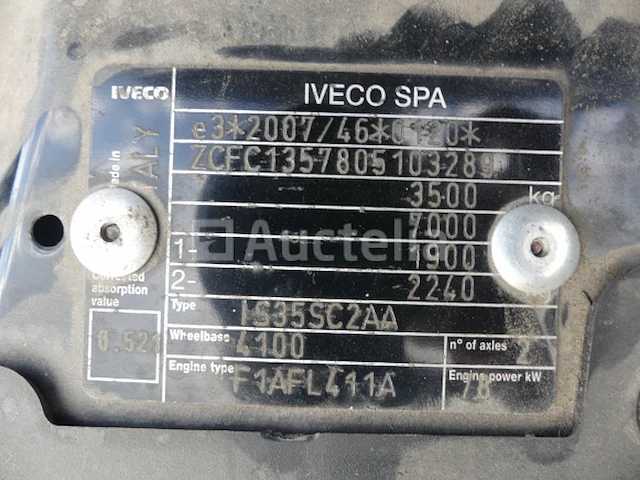 Iveco dagelijkse bestelwagen (2016-134.234 km) - afbeelding 25 van  41