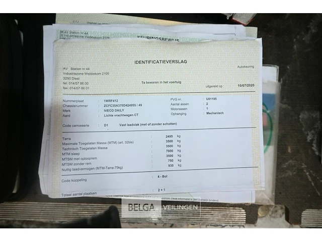 Iveco daily lichte vrachtwagen - afbeelding 17 van  17