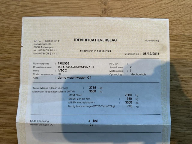 Iveco daily voice 35-140, 2016 - afbeelding 27 van  37