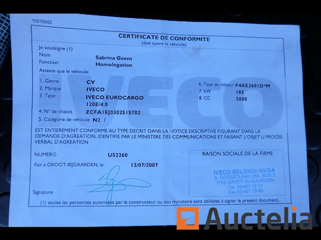Iveco eurocargo vrachtwagen - afbeelding 9 van  30