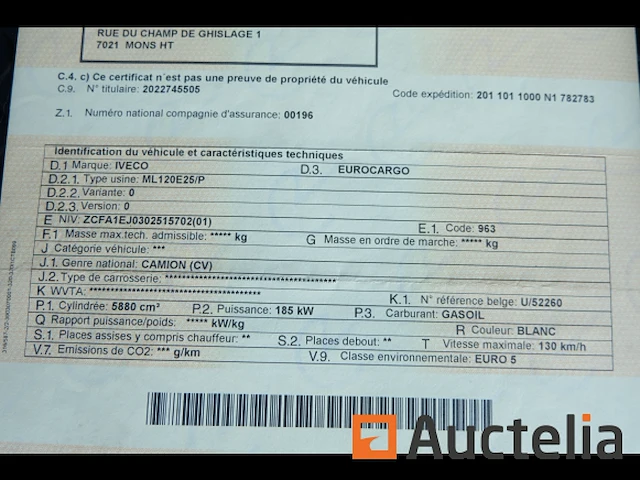 Iveco eurocargo vrachtwagen - afbeelding 24 van  30