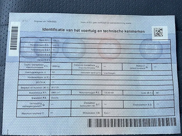 Iveco eurocargo vrachtwagen - afbeelding 33 van  44