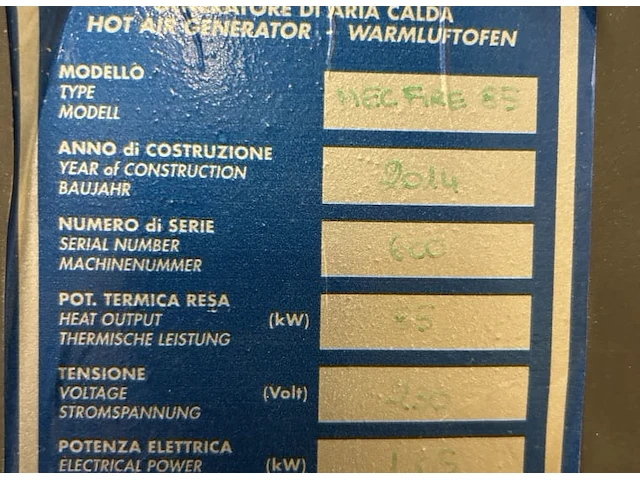Ivefer mecfire 85 hetelucht kachel - afbeelding 3 van  9