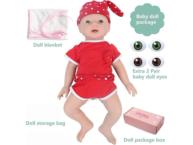 Ivita reborn babypop - afbeelding 2 van  4