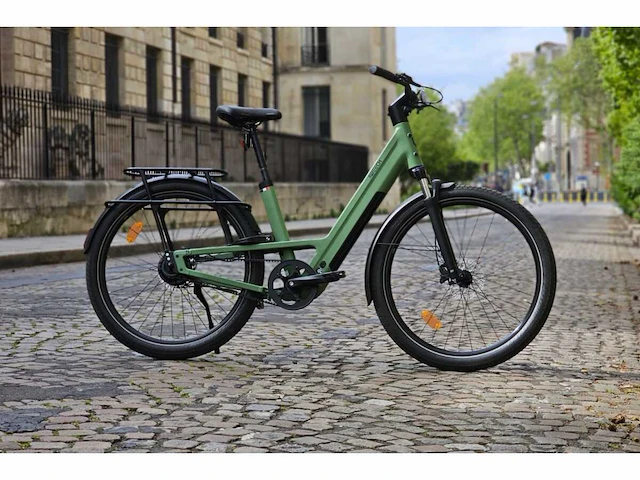 Iweech elektrische fiets - groen - afbeelding 3 van  8