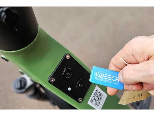 Iweech elektrische fiets - groen - afbeelding 5 van  8