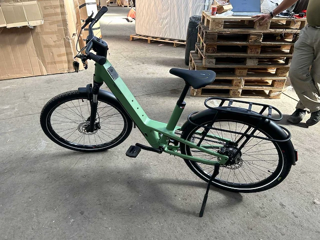 Iweech elektrische fiets - groen - afbeelding 7 van  8