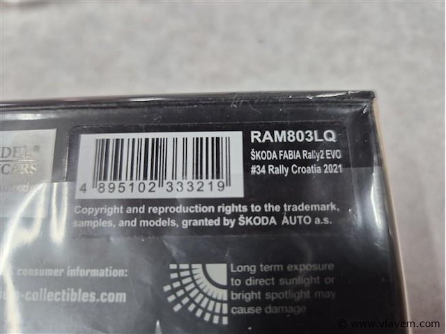 Ixo skoda fabia rally2 evo - afbeelding 3 van  3